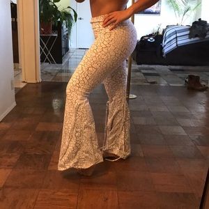 Burning man bell bottom pants
